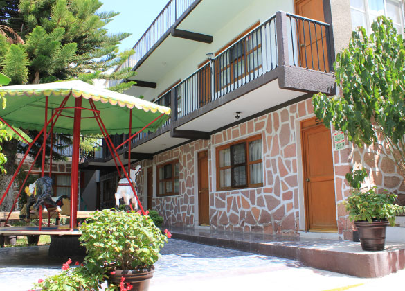 Fachada principal del Hotel Avenida 